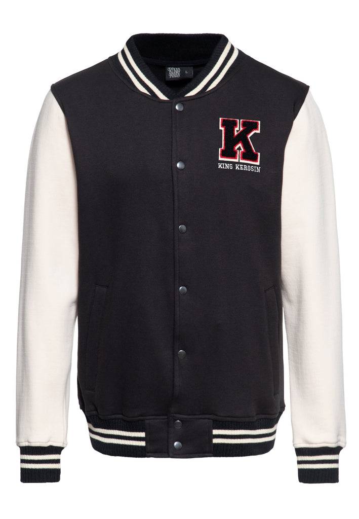 Queen Kerosin College Sweatjacke «KK» Saisonschlussverkauf