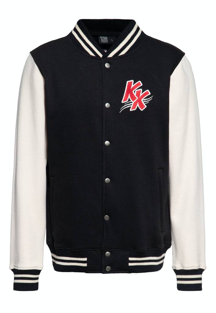 Queen Kerosin College Sweatjacke «Street Rebel» Black Friday