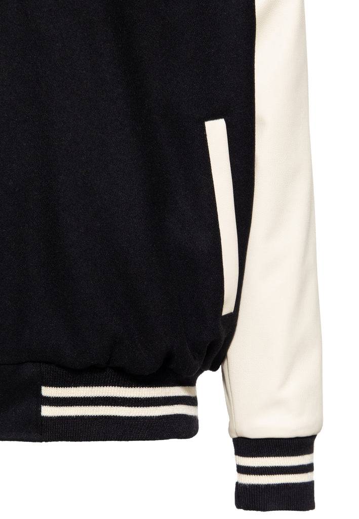 Queen Kerosin Baseball Leder Jacke «Goodfellas Beer» Cyber Monday