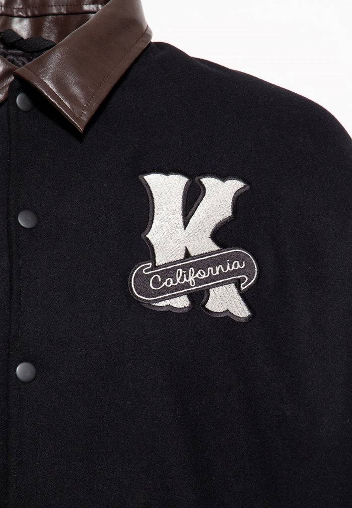 Queen Kerosin College Leder Jacke «Pharaos» Weihnachtsangebot