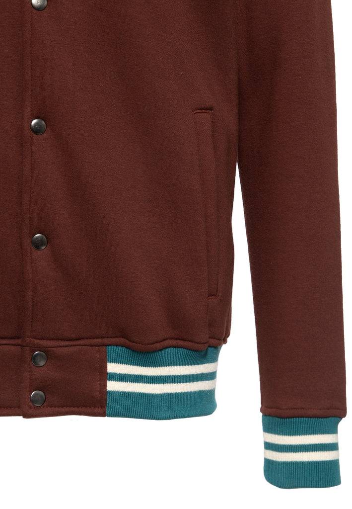 Queen Kerosin College Sweat Jacke «Play Hard» Osterangebot