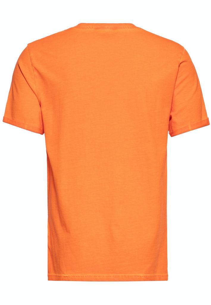 Queen Kerosin Oil Washed T-Shirt «Sacred Wheel» Letzte 2 Tage