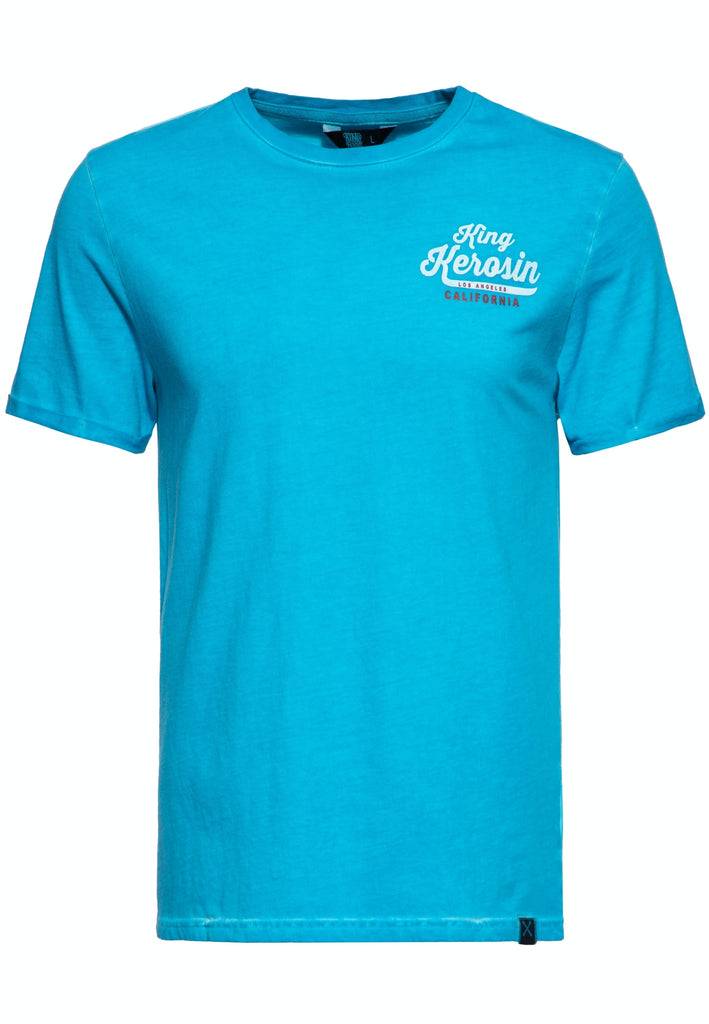 Queen Kerosin Oil Washed T-Shirt «Speedshop King Kerosin» Letzter Tag
