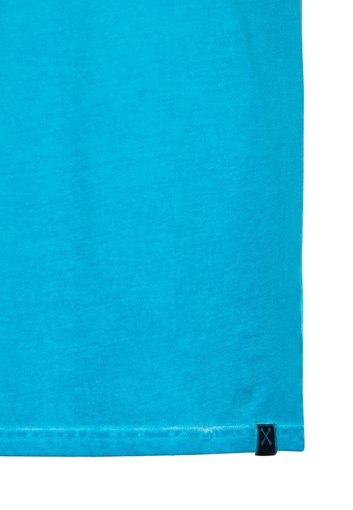Queen Kerosin Oil Washed T-Shirt «Speedshop King Kerosin» Letzter Tag