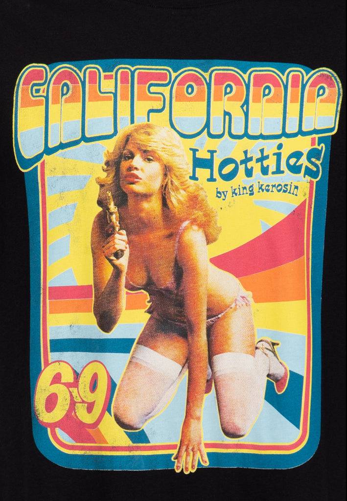 Queen Kerosin Classic T-Shirt «California Hotties» Begrenzt auf 3 Tage