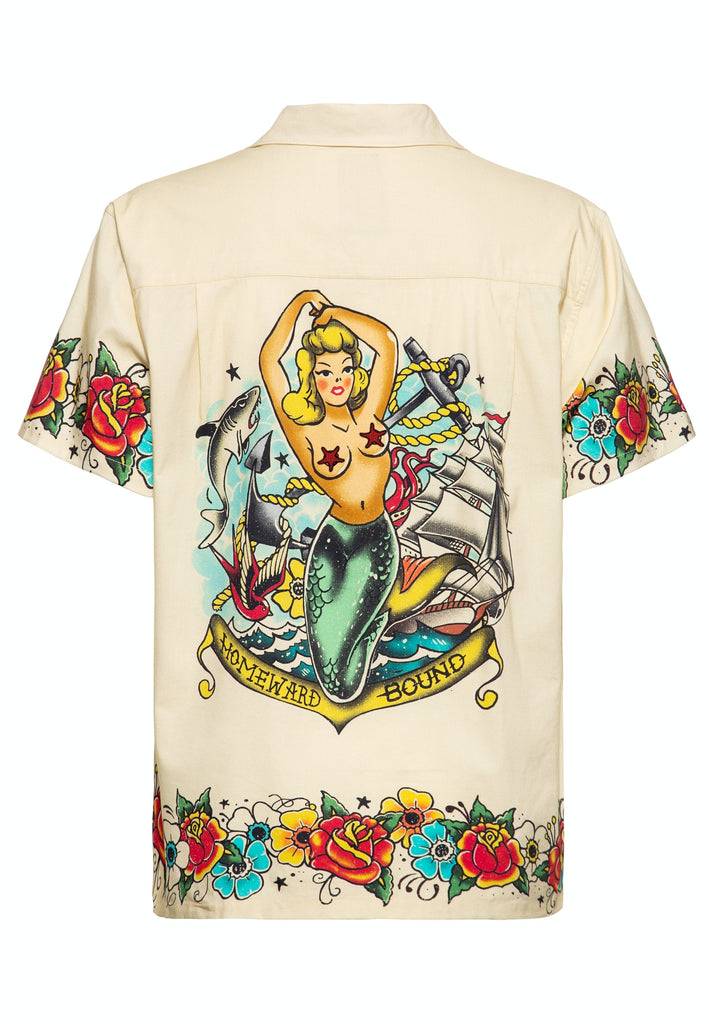 Queen Kerosin Hawaiihemd «Homeward Bound» Black Friday Preise