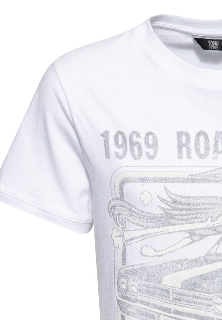 Queen Kerosin Classic T-Shirt «1969 Road Runner» Rabatte dieses Monats