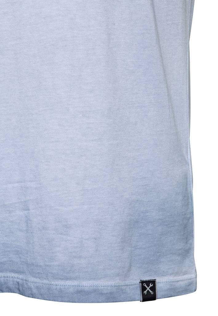 Queen Kerosin Oil Wash T-Shirt «Long Beach» Outlet