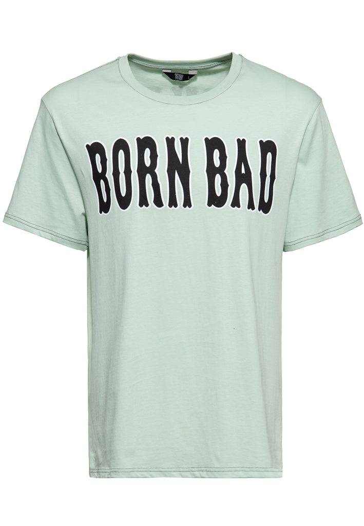 Queen Kerosin Classic T-Shirt «Born Bad» Schlussverkauf