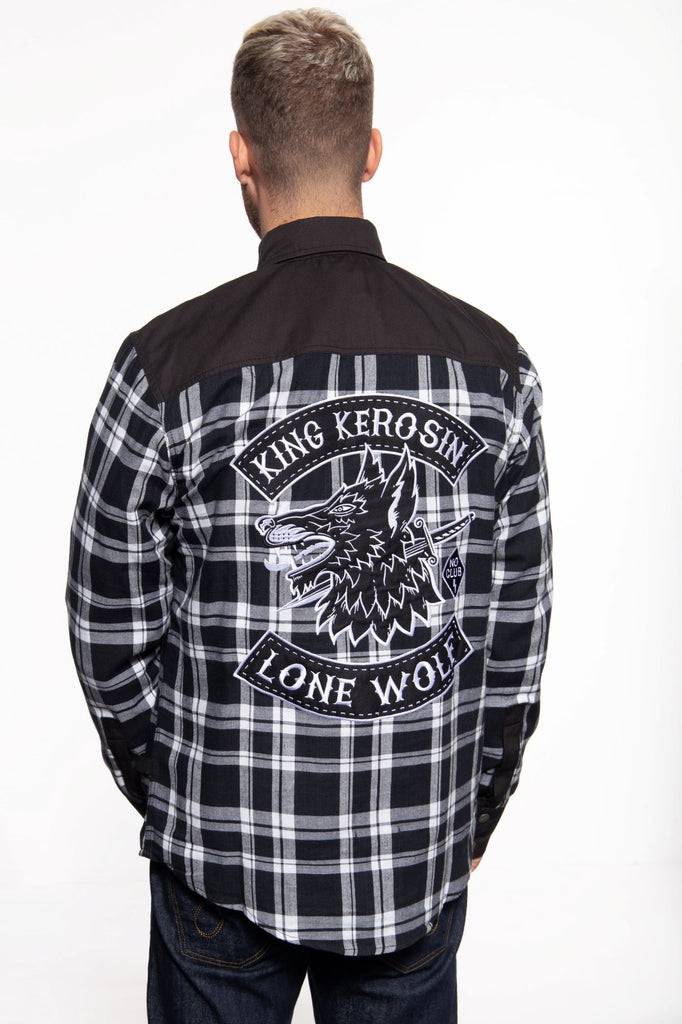 Queen Kerosin Funktionshemd «Lone Wolf» Fabrikpreis