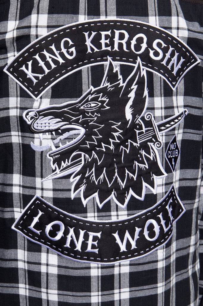 Queen Kerosin Funktionshemd «Lone Wolf» Fabrikpreis