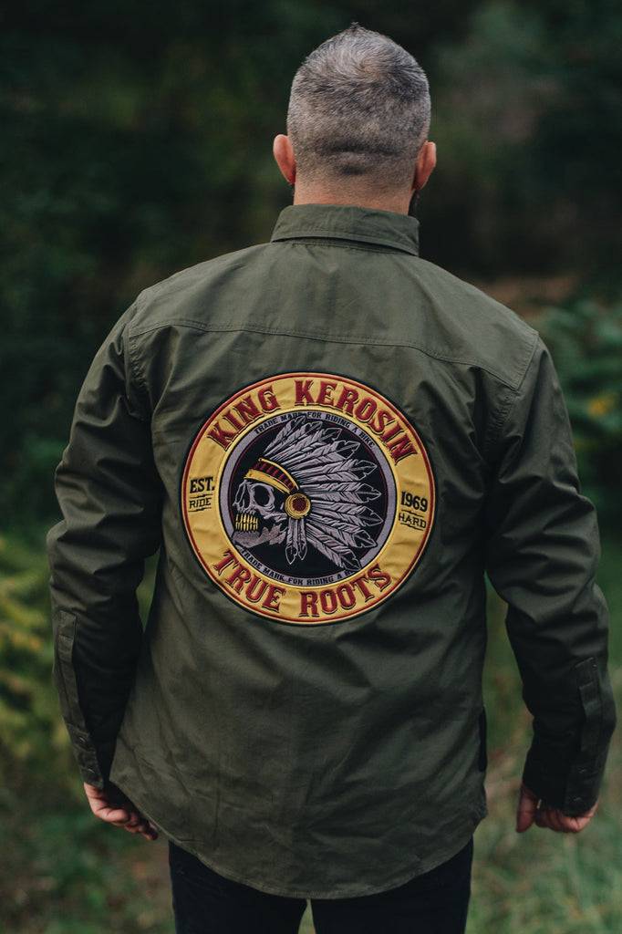 Queen Kerosin Funktionshemd «Indian Rider» Rabatt