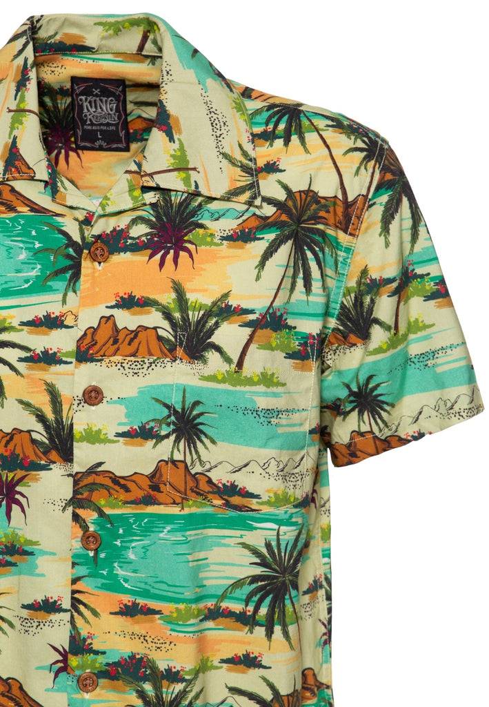 Queen Kerosin Hawaii Hemd «Tropical Sea» Exklusivangebot