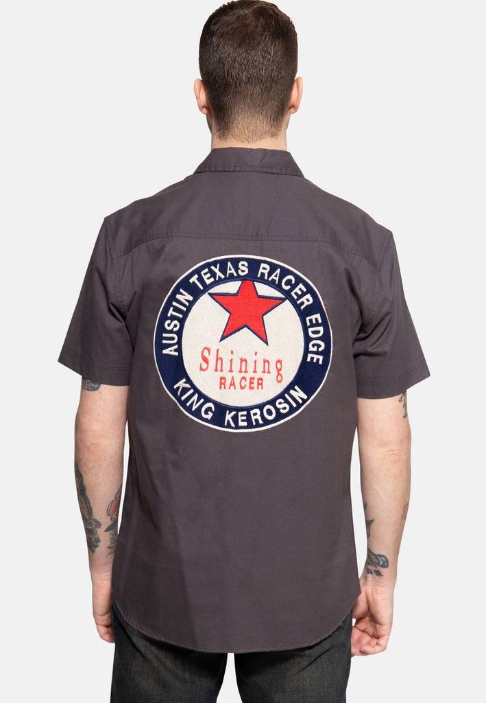 Queen Kerosin Workwear Hemd «Shining Racer» Preisnachlass