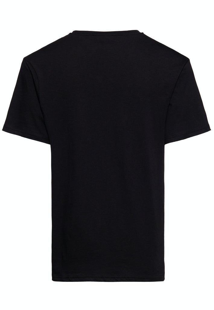 Queen Kerosin T-Shirt mit Front Print «El Caballero» Online Outlet