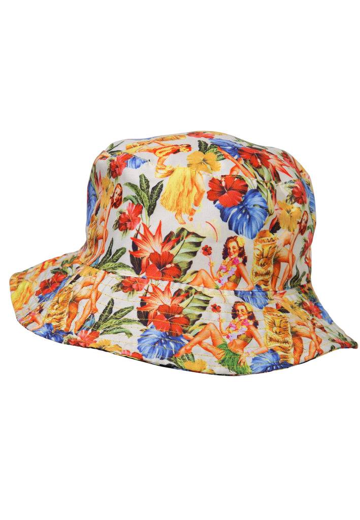 Queen Kerosin Bucket Hat «Naked» Räumungsverkauf