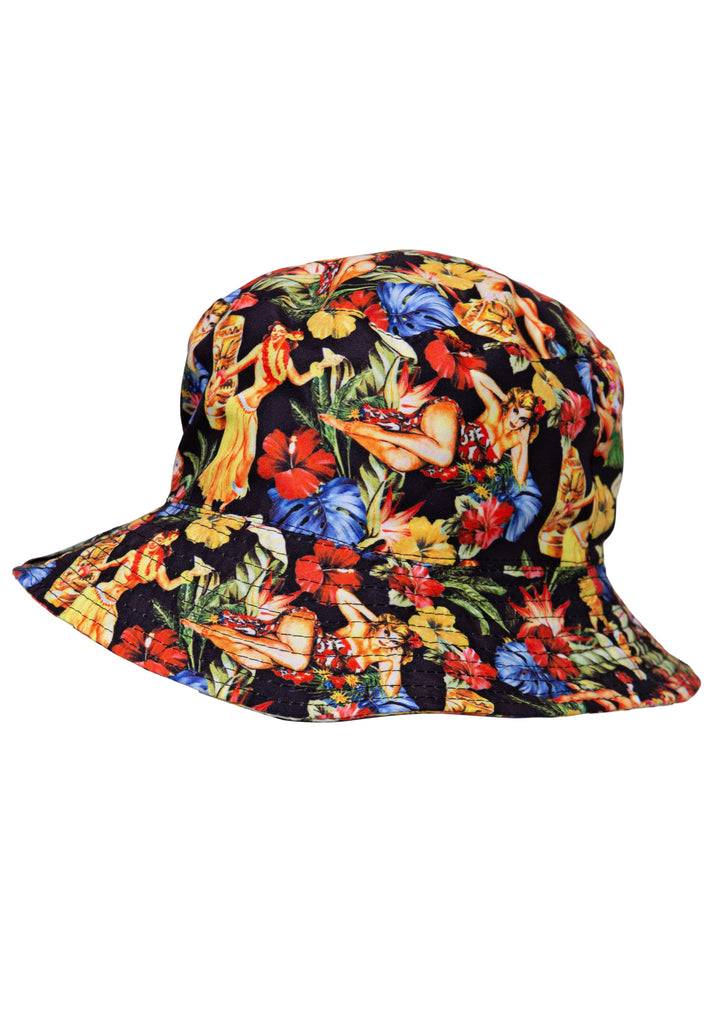Queen Kerosin Bucket Hat «Naked» Räumungsverkauf