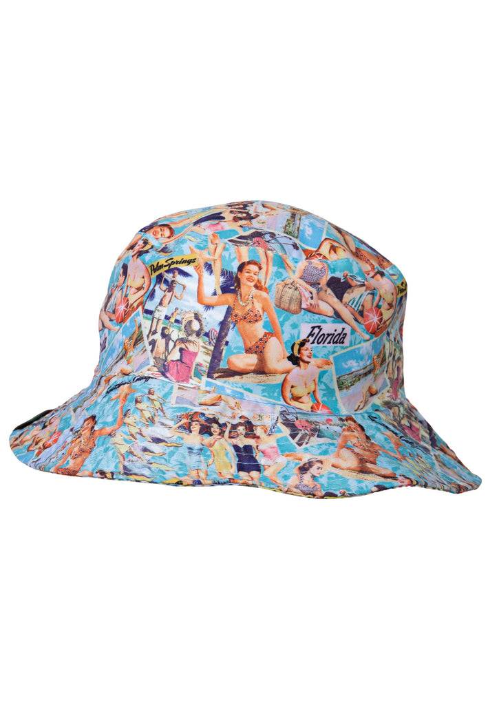 Queen Kerosin Bucket Hat «Vacation» Sonderangebote