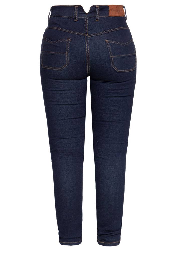 Queen Kerosin High Waist Slim Fit Jeans im 5-Pocket-Design «Betty» Riesige Ersparnisse