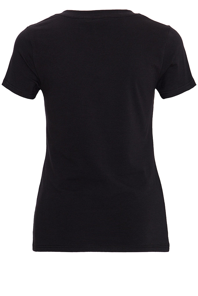 Queen Kerosin T-Shirt mit detailreichem Frontprint «La Loca» Tiefpreis