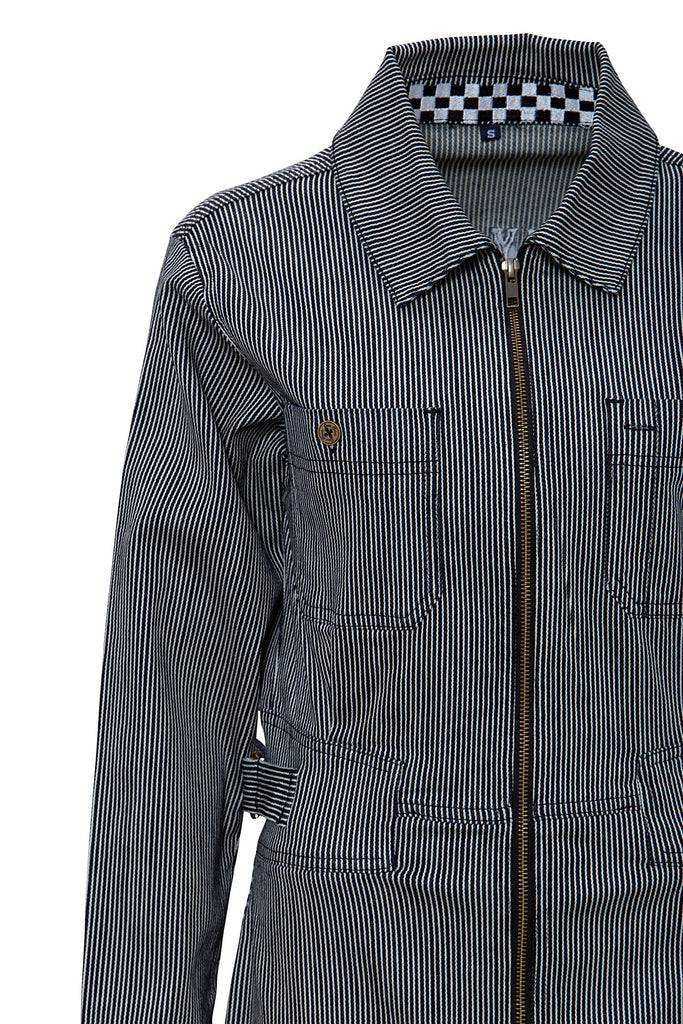 Queen Kerosin Jeanskleid im Workwear-Style Kostenlose Rückgabe