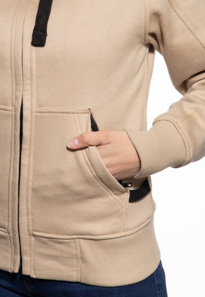 Queen Kerosin Sweatjacke mit Kapuze «My Heart On Fire» Bis zu 65% Rabatt