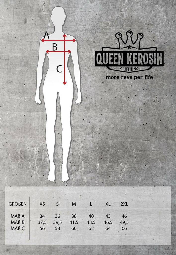 Queen Kerosin Volant Top mit Leo-Muster Black Friday Preise
