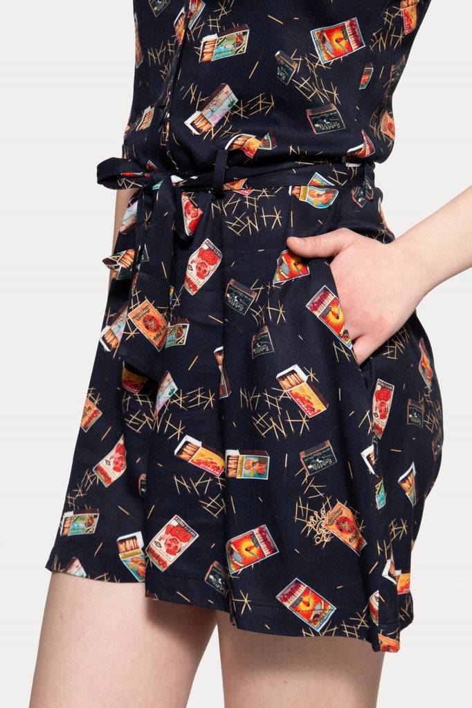 Queen Kerosin 50s Style Jumpsuit zollfrei