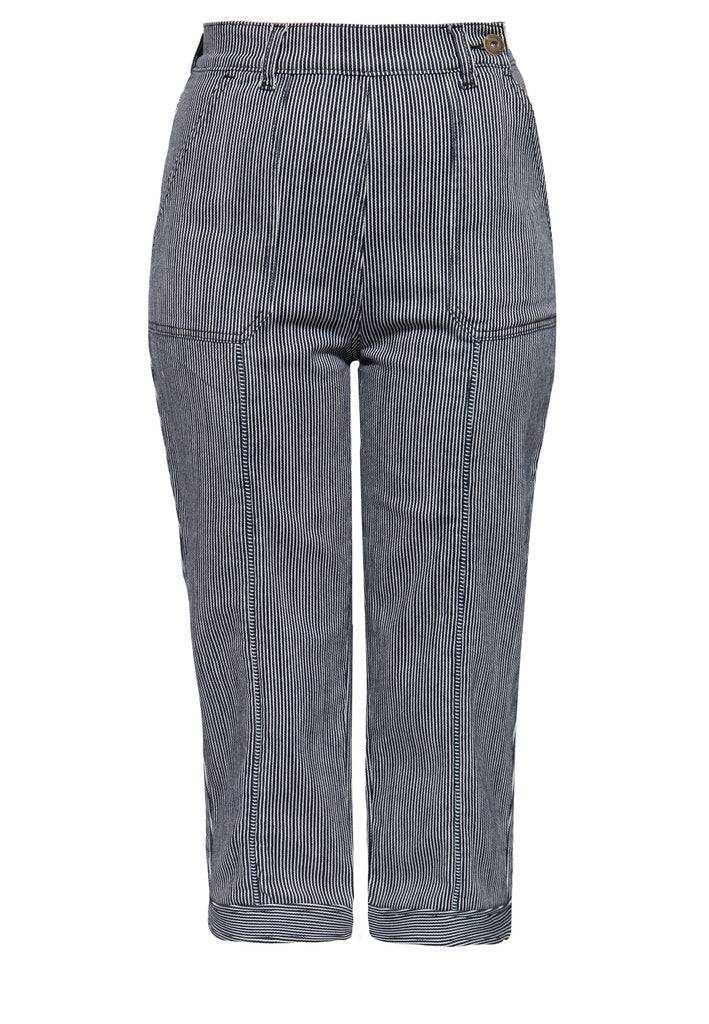 Queen Kerosin High Waist Capri Hose im authentischen Vintage-Look Exklusivangebot