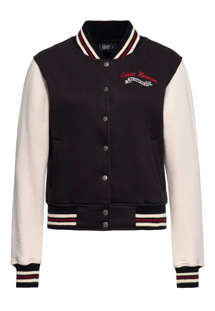 Queen Kerosin College Jacke «We Can Do It» Neuheiten