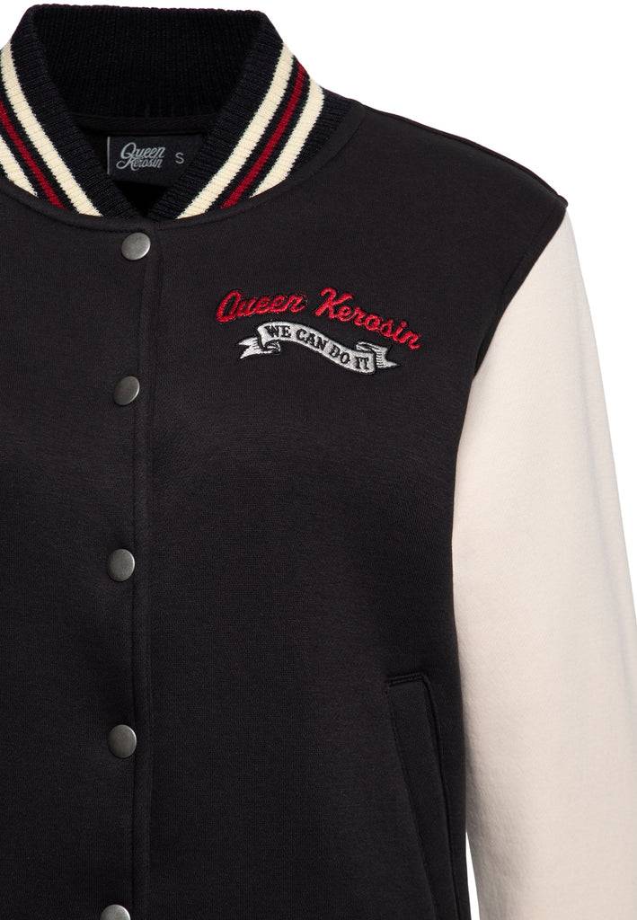 Queen Kerosin College Jacke «We Can Do It» Neuheiten