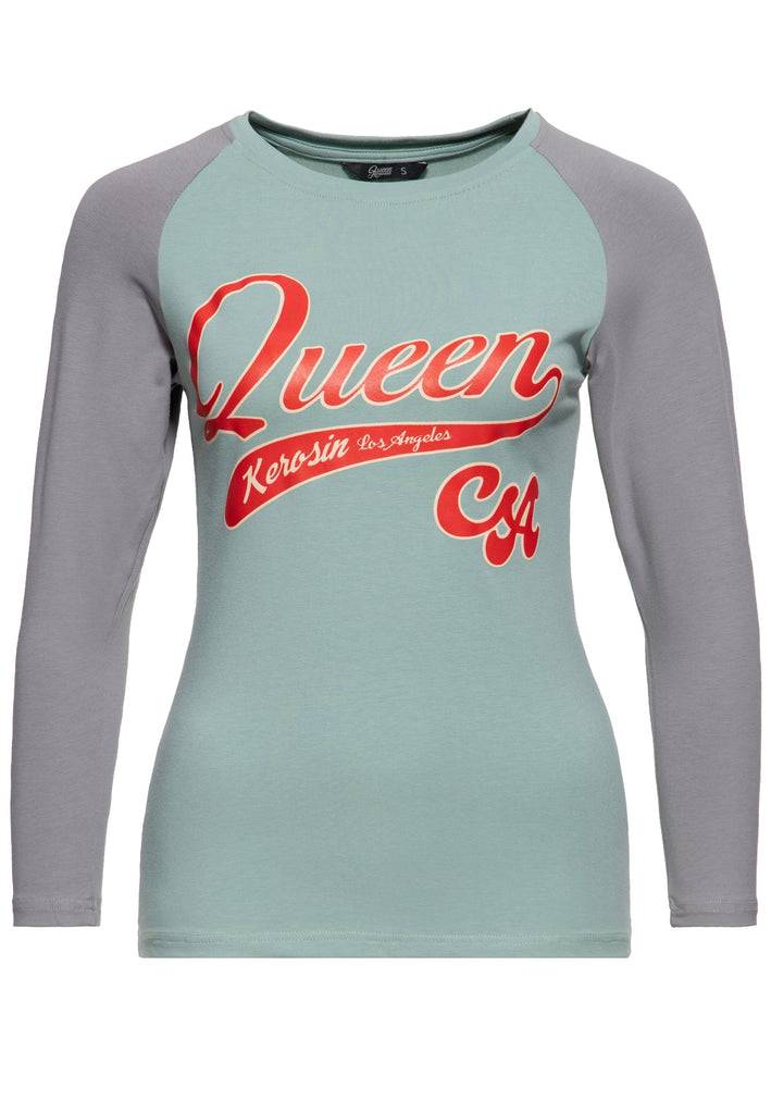 Queen Kerosin Langarmshirt «Queen CA» Saisonale Angebote