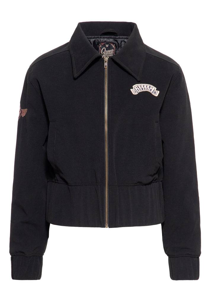 Queen Kerosin Fliegerjacke «Queen of Liberty» Räumungsverkauf