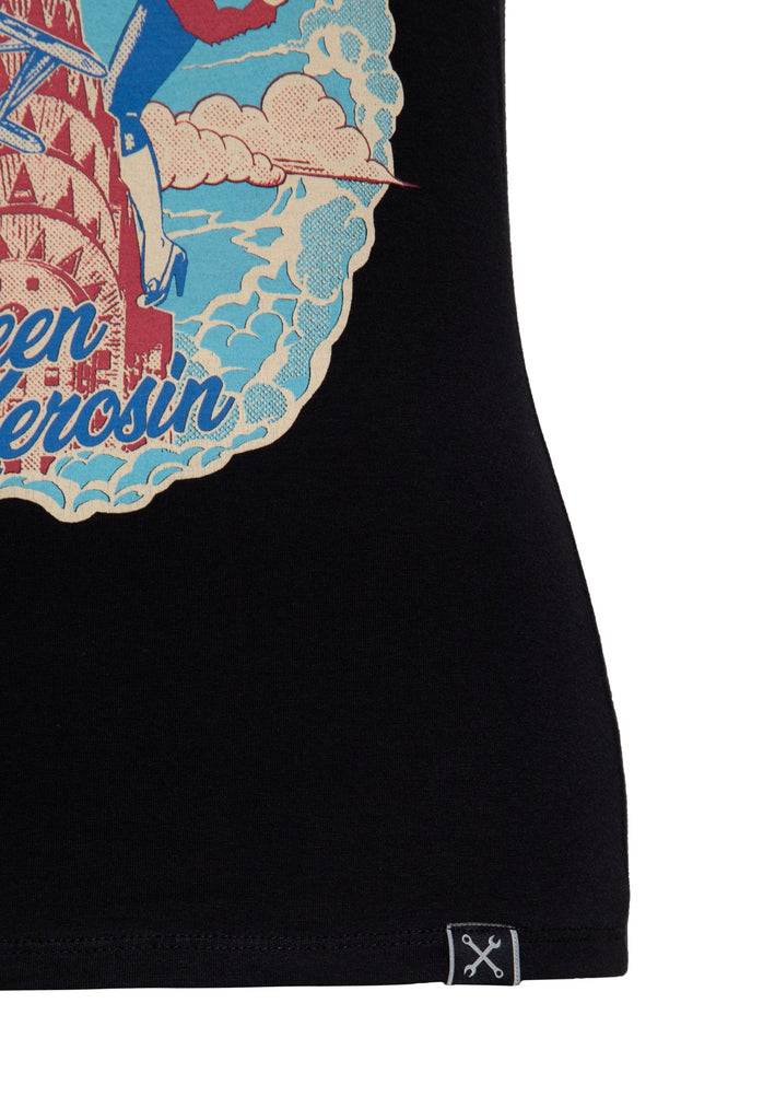 Queen Kerosin T-Shirt «Rumble Queen» Tägliche Deals