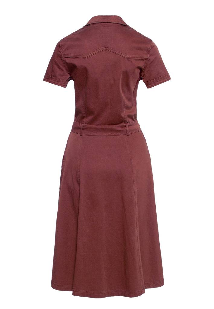 Queen Kerosin Workwear Swingkleid Super Sparpreis