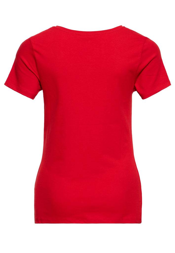 Queen Kerosin Print T-Shirt «You're my blood type» Kostenlose Rückgabe
