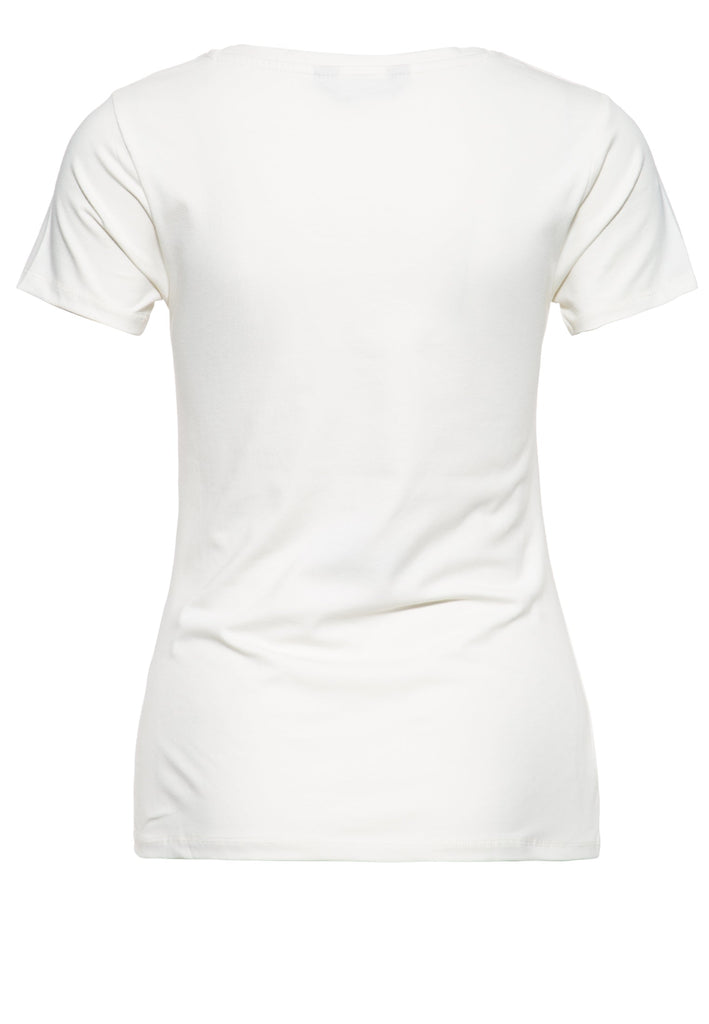 Queen Kerosin T-Shirt mit V-Ausschnitt «Tune Up» JETZT KAUFEN