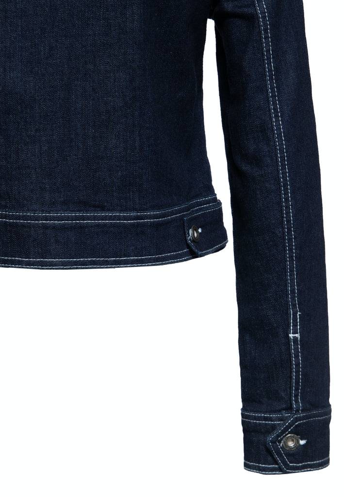 Queen Kerosin Denim Jeansjacke im Western-Style Zeitbegrenzte Promotion