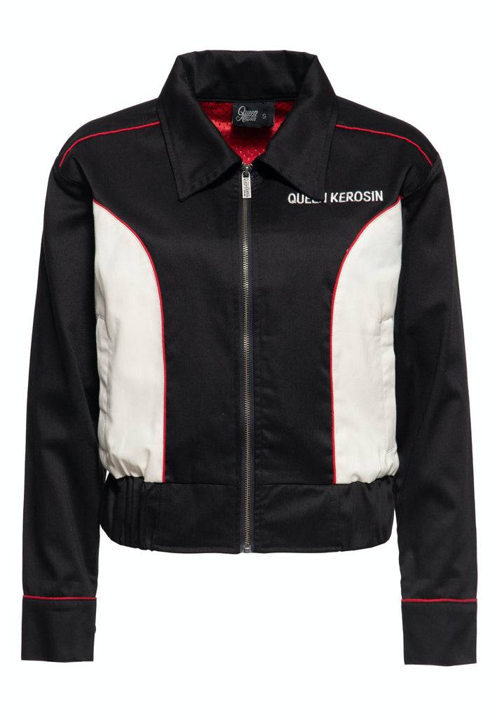 Queen Kerosin Gabardine Jacke «California» Bis zu 60% Rabatt
