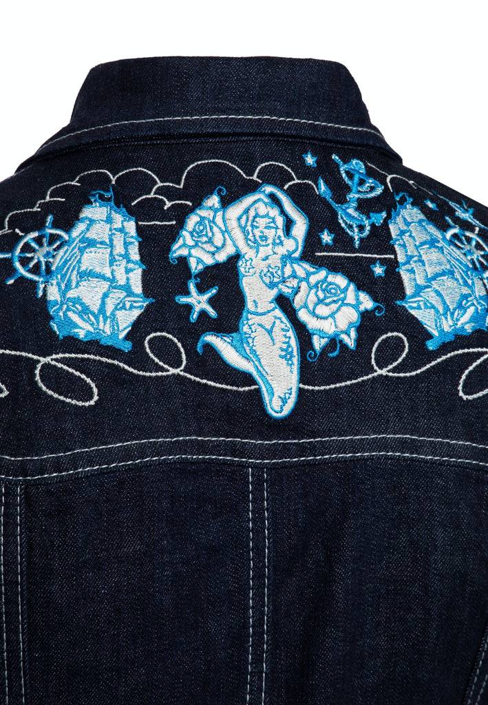 Queen Kerosin Denim Bleistiftkleid Vierteljährliche Förderung