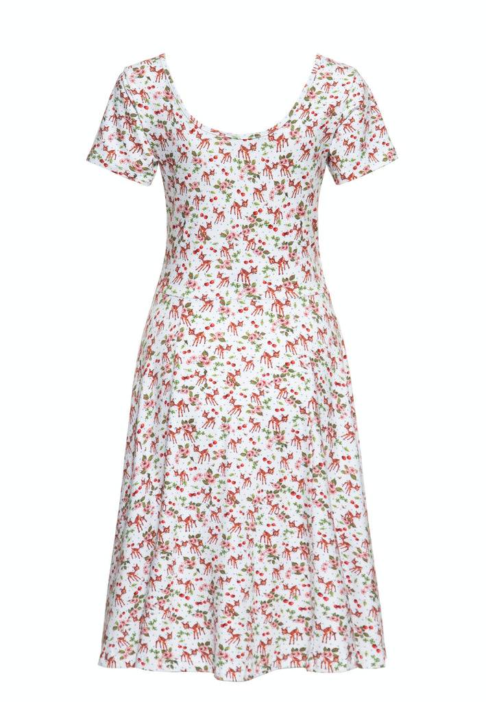 Queen Kerosin Swing Kleid in Wickel-Optik Nur noch ein Tag übrig