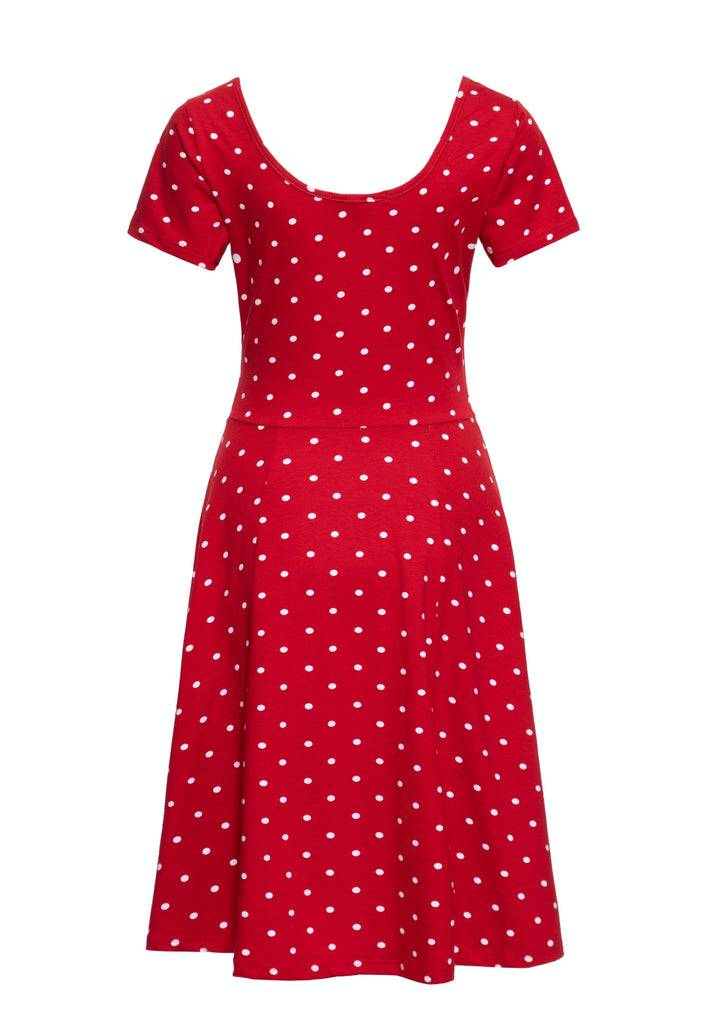 Queen Kerosin Swing Kleid in Wickel-Optik Riesige Rabatte