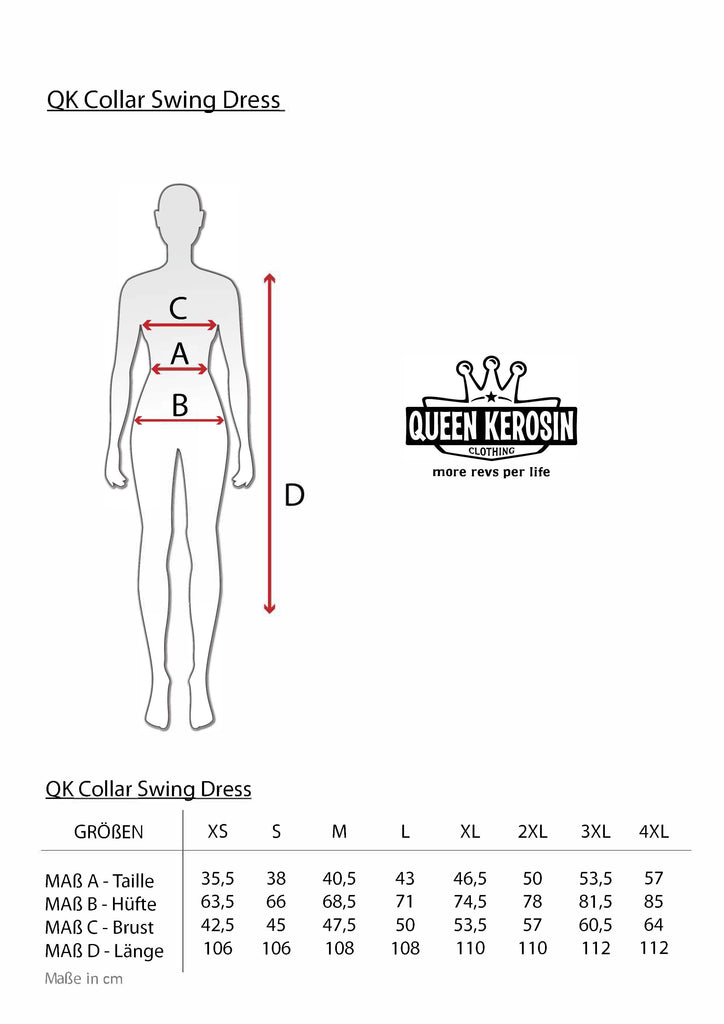 Queen Kerosin Swing Kleid Black Friday Preise