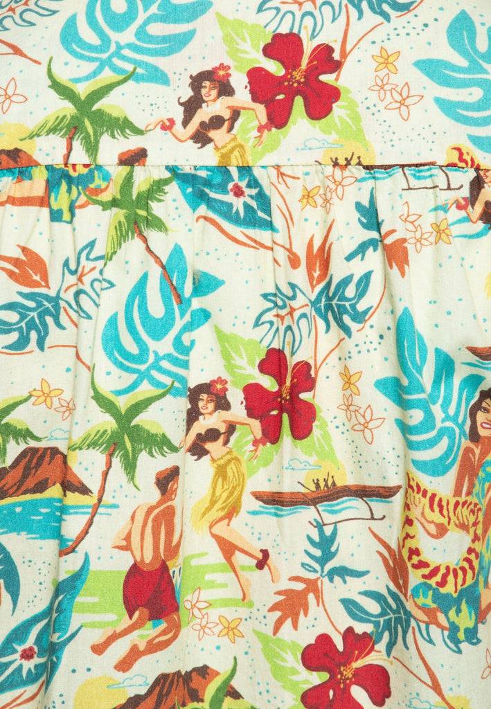 Queen Kerosin Kurzarm Bluse «organic cotton» Rabatte dieses Monats