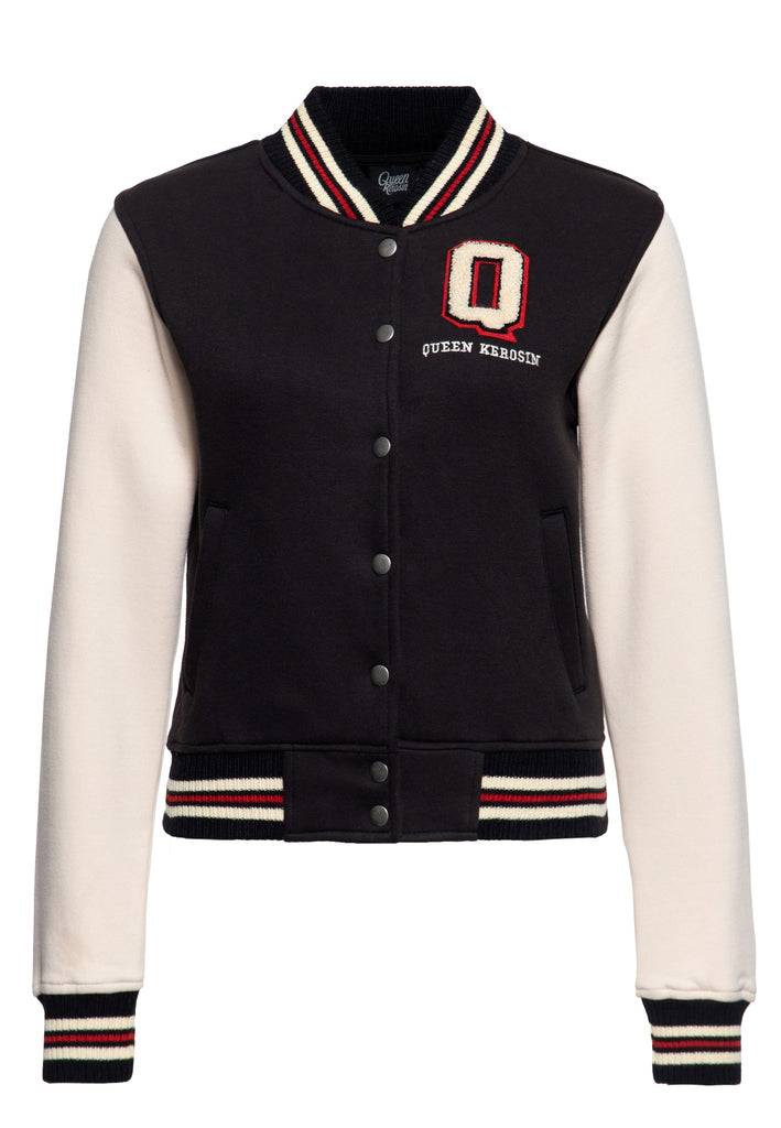 Queen Kerosin College Sweatjacke «Q» Angebote