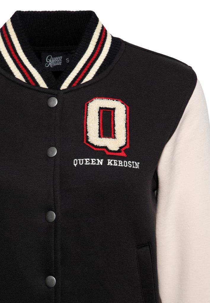 Queen Kerosin College Sweatjacke «Q» Angebote