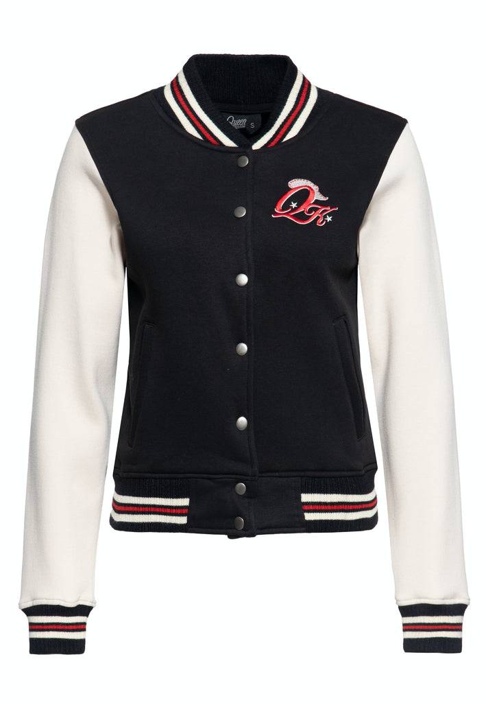 Queen Kerosin College Sweatjacke «Rebel at Heart» Hotsell