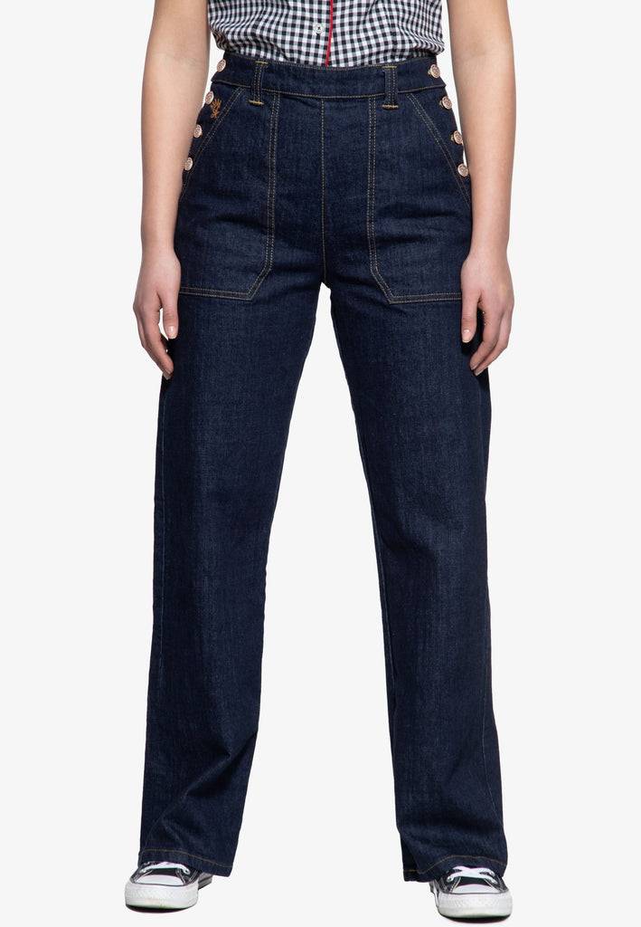 Queen Kerosin Marlene Fit Jeans Blitzverkäufe