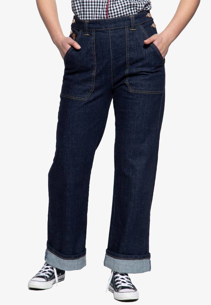 Queen Kerosin Marlene Fit Jeans Blitzverkäufe