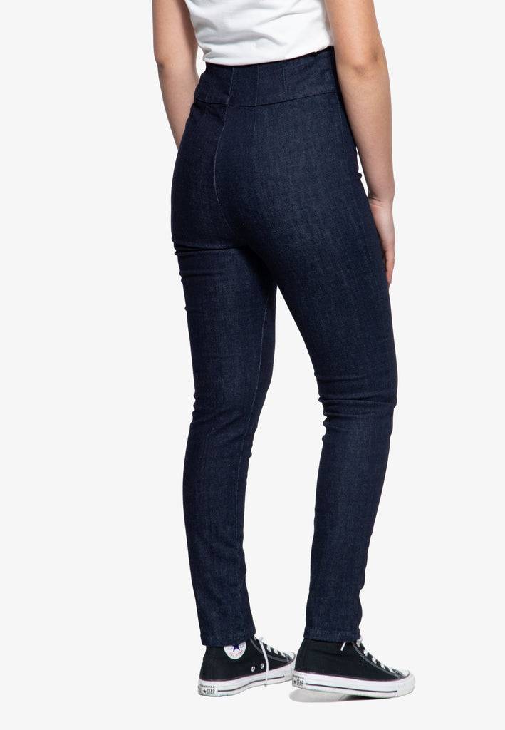 Queen Kerosin High Waist Jeanshose Kostenloser Versand